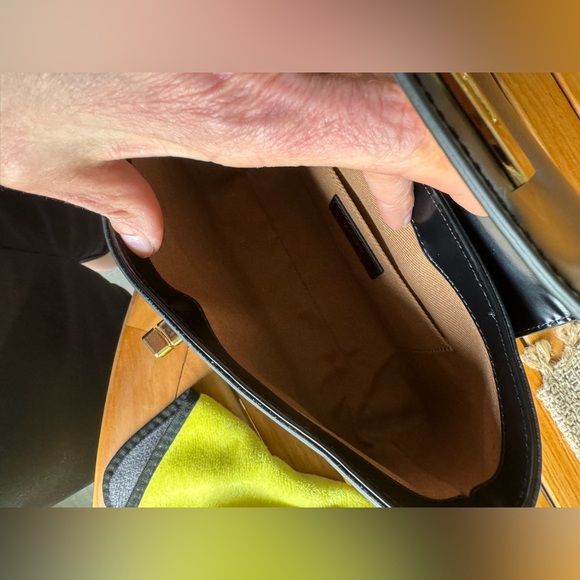 J.Crew Edie shoulder bag in Italian leather NWT - Picture 6 of 8